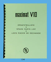 Maintenance Manual Maximat V13 Download